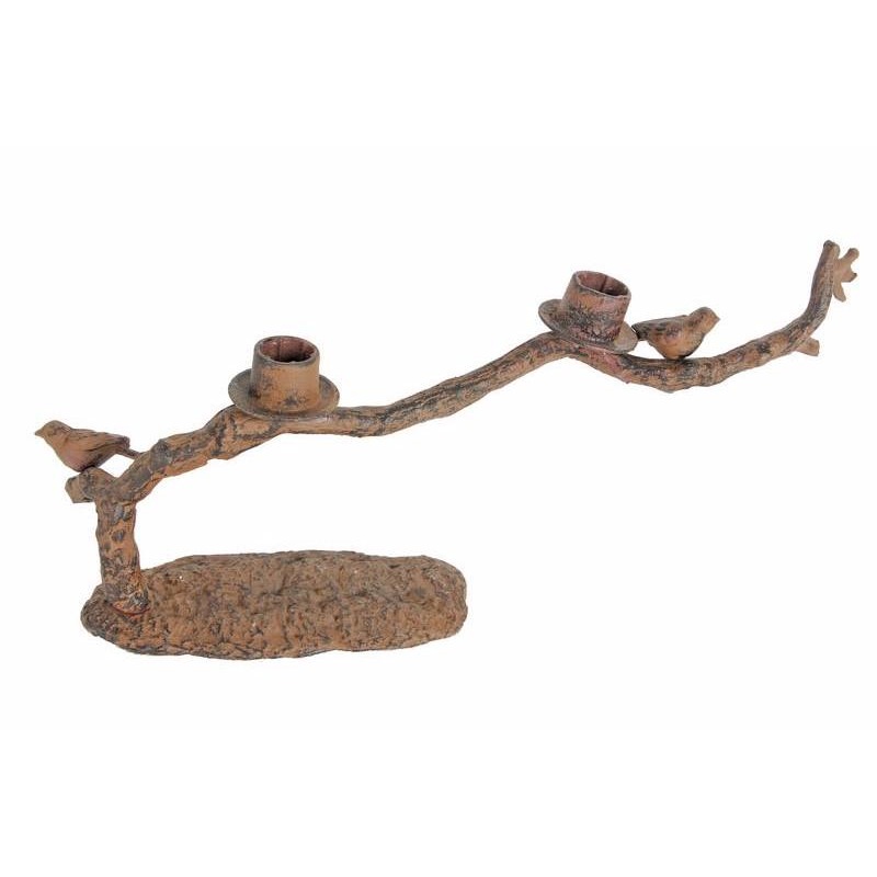 Little Birds Branch Candle Holder - Set Of 4