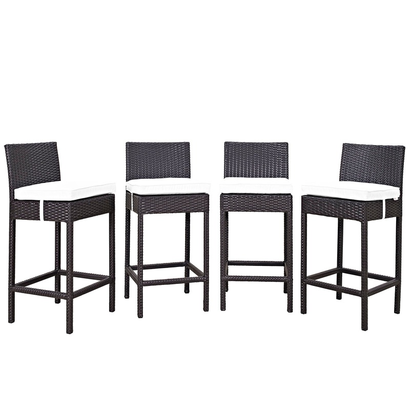 Modway Convene 4 Piece Outdoor Patio Pub Set - EEI-2218
