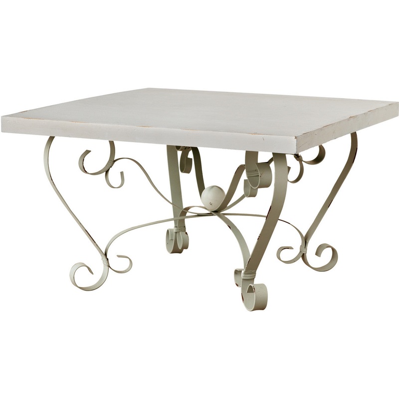 A&B Home Beige Cocktail Table