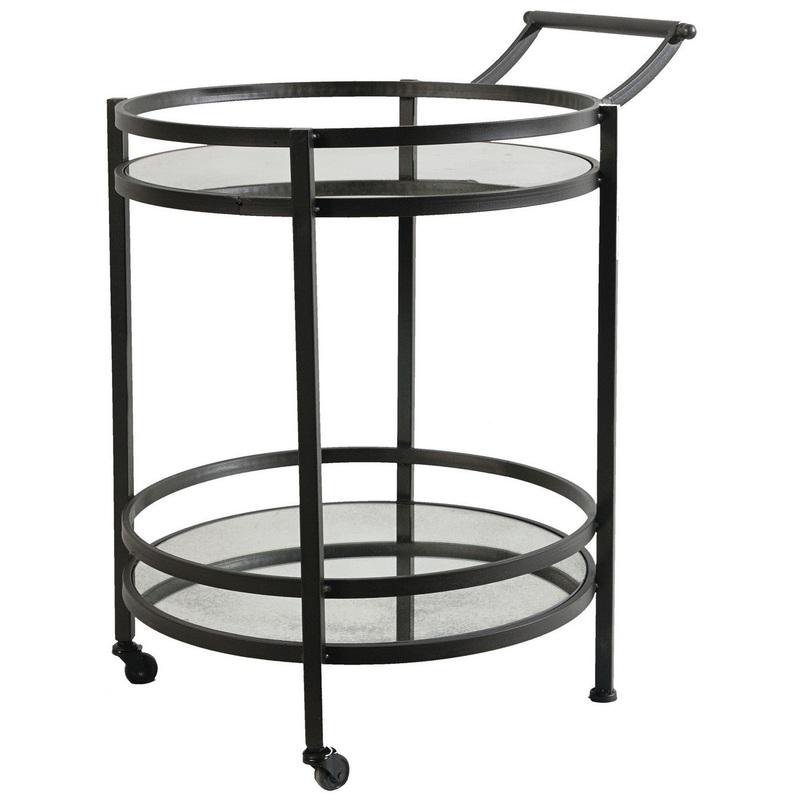 A&B Home Carraway Serving Cart
