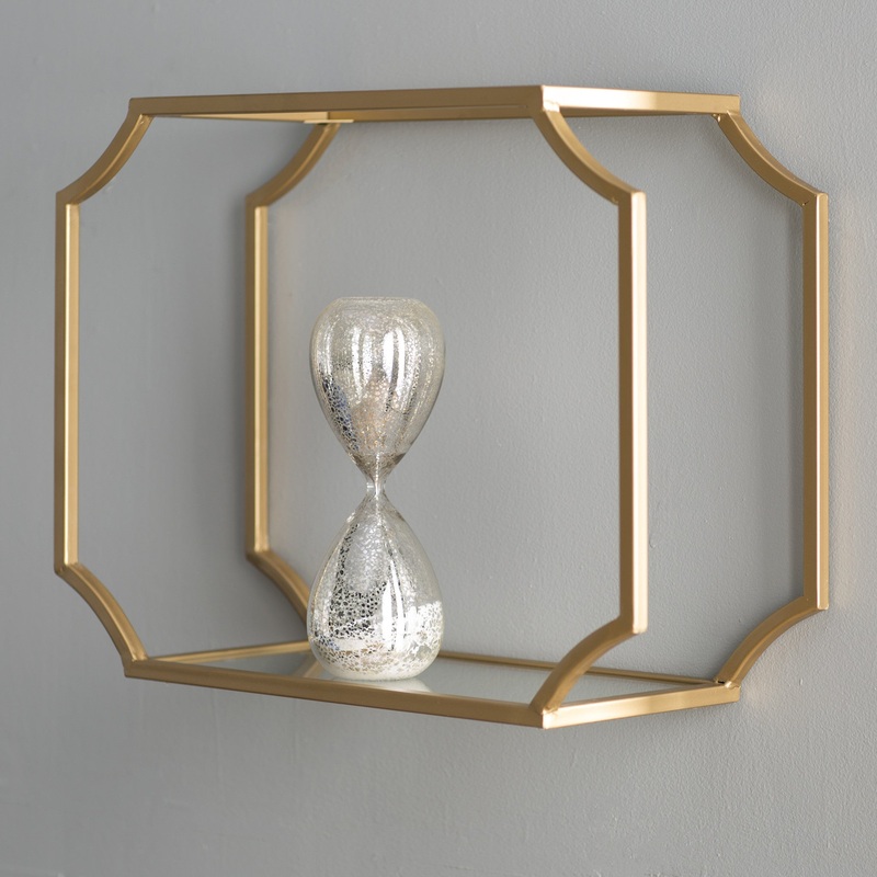 A&B Home City Chic Wall Shelf