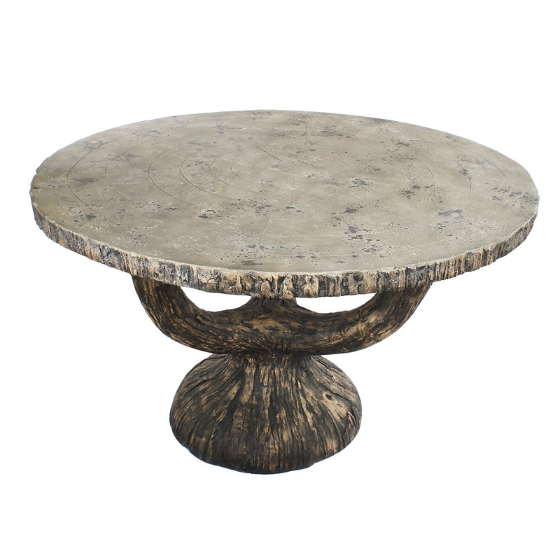 A&B Home Faux Bois Dining Table