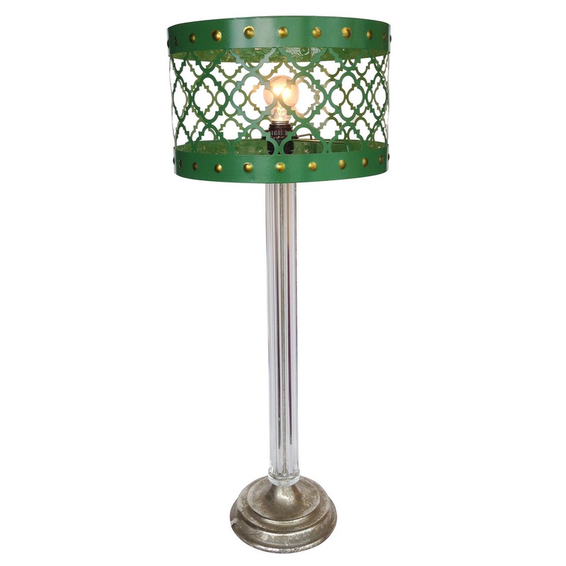 A&B Home Green/Blue Table Lamp