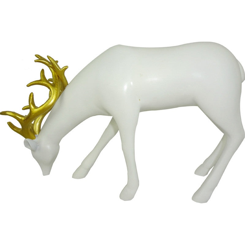 A&B Home Holiday Head-Down Deer - Set Of 4