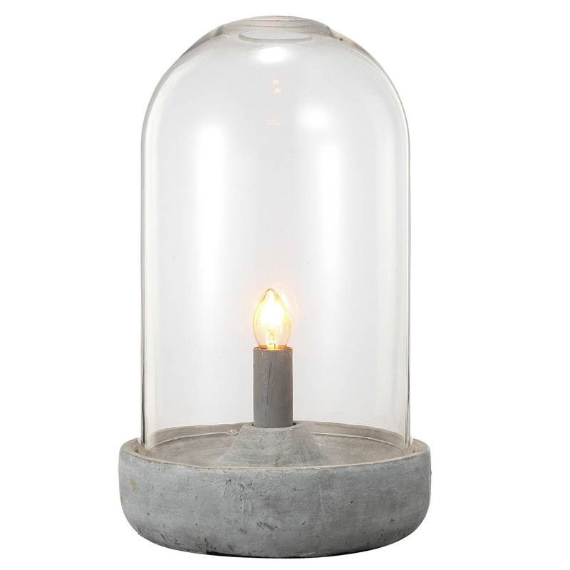 A&B Home Jasper Table Lamp With White Concrete Base - Set Of 2