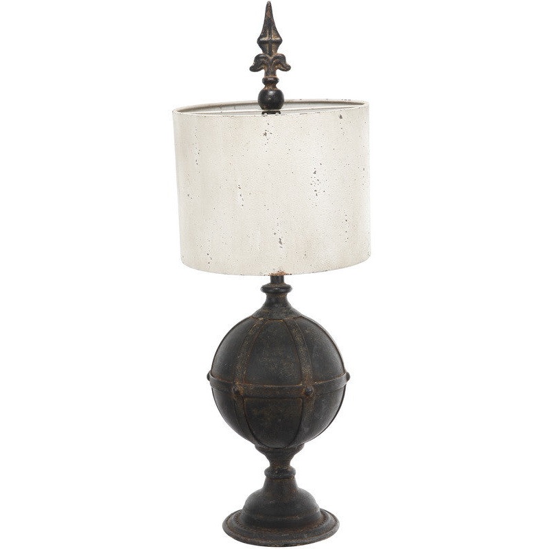 A&B Home Metal Finial Table Lamp