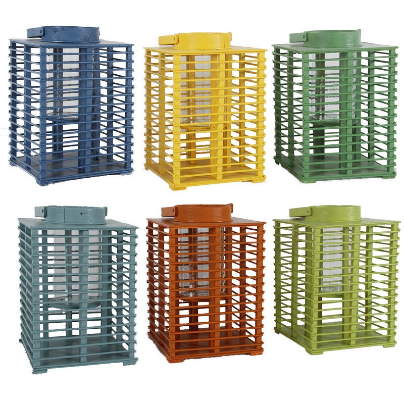 A&B Home Wooden Lanterns - Set Of 6