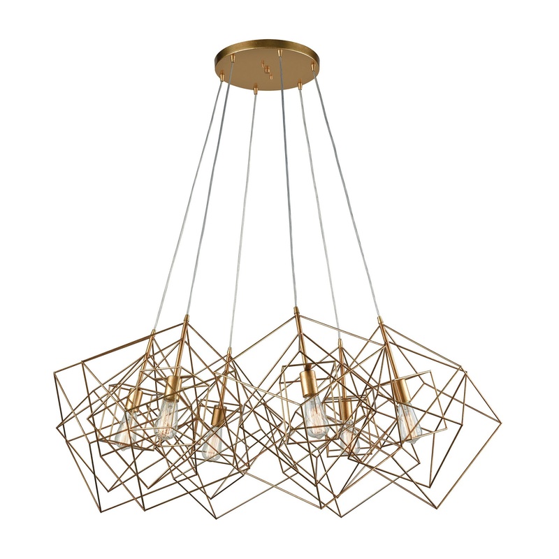 Dimond Lighting Box Pendant Cluster - 1141-032