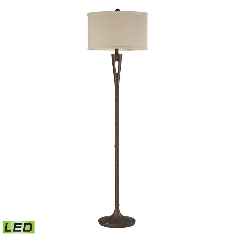 Dimond Lighting Martcliff Floor Lamp in Burnished Bronze