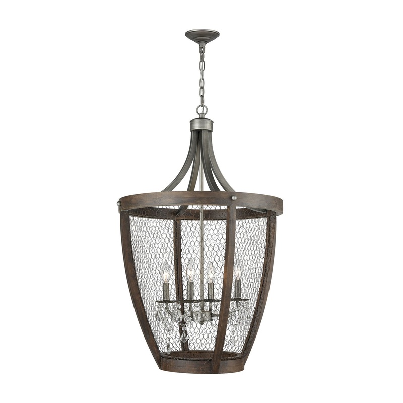 Dimond Lighting Renaissance Invention Basket Pendant