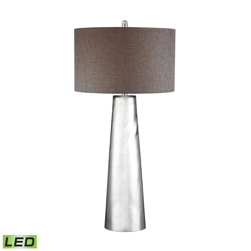 Dimond Lighting Tapered Cylinder Mercury Glass Table Lamp