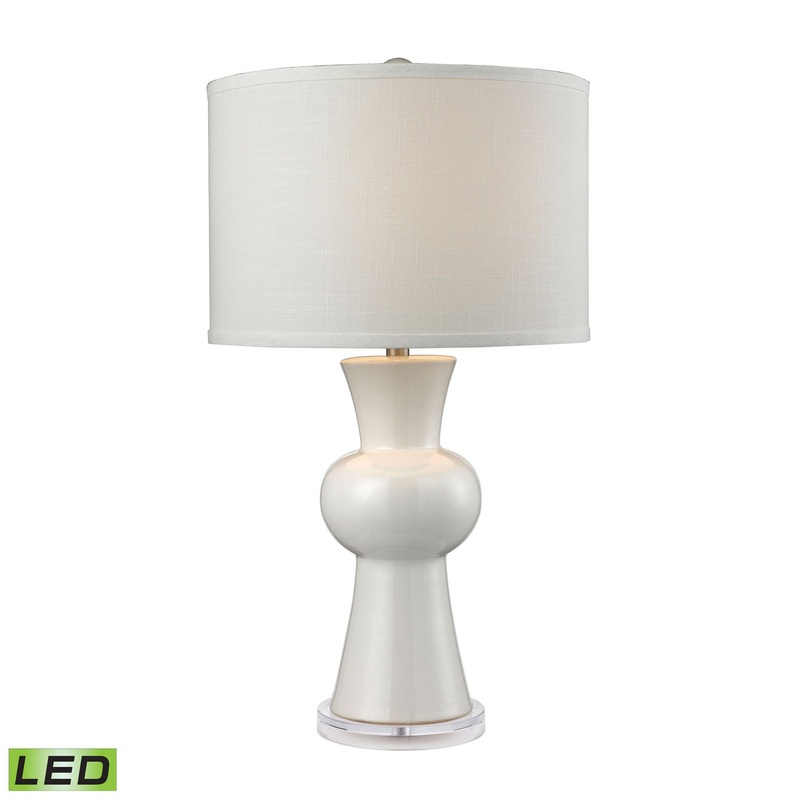 Dimond Lighting White Ceramic Table Lamp