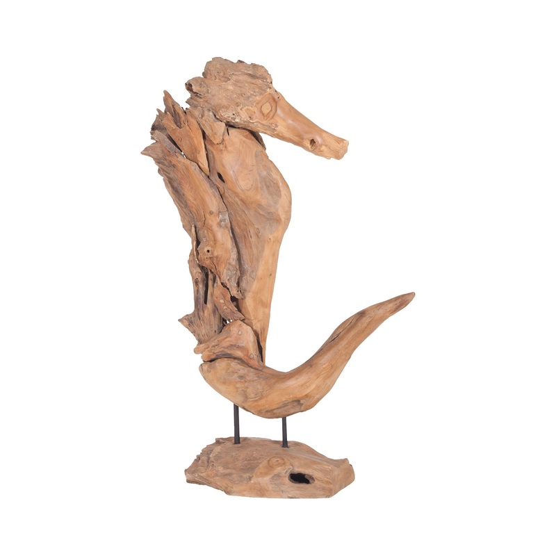 Sterling Industries Whinny Teak Sculpture