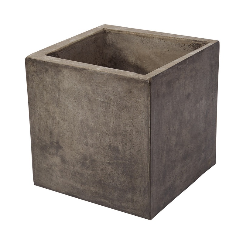 Dimond Home Cubo Concrete Planter