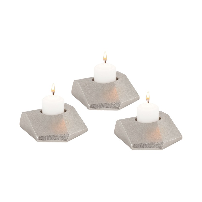 Dimond Home Trope Tea Light Holder - Set Of 3