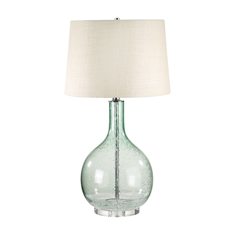 Dimond Lighting Green Seed Glass Table Lamp