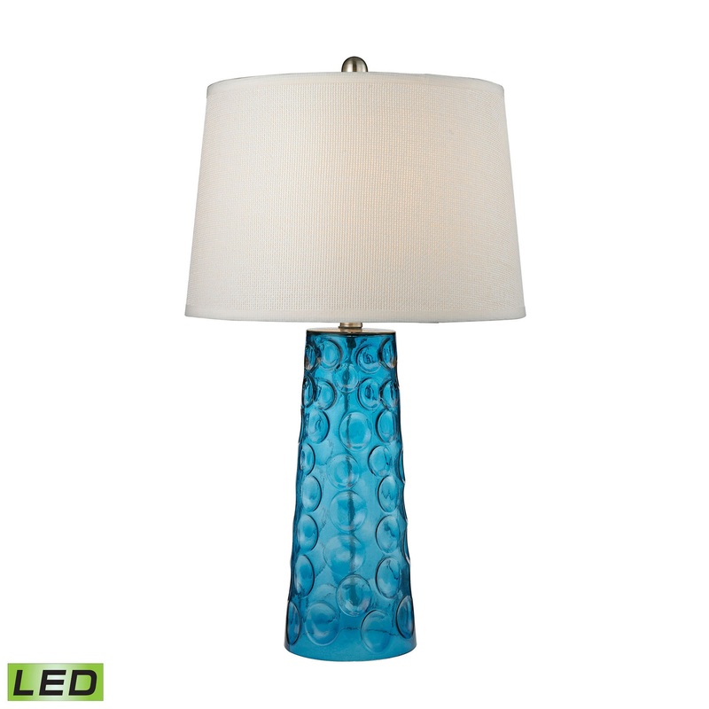 Dimond Lighting Hammered Glass Table Lamp