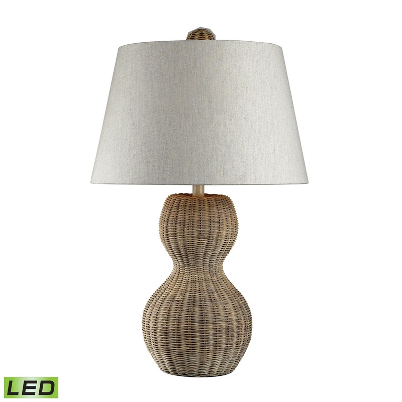 Dimond Lighting Sycamore Hill Rattan Table Lamp