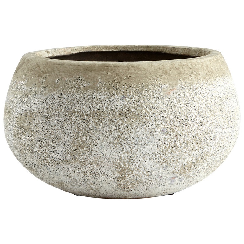 Cyan Design Round Stoney Planter