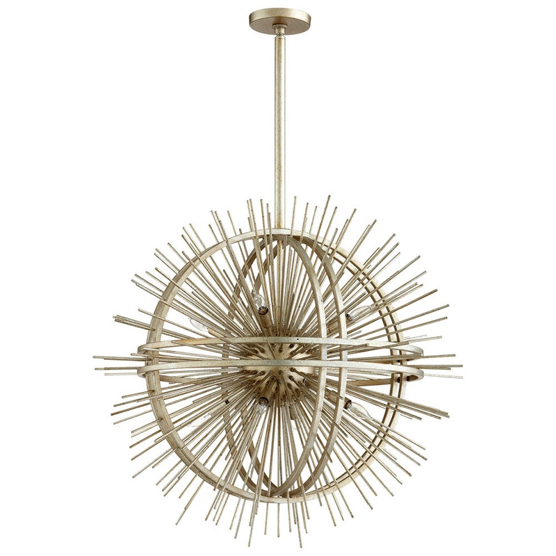Cyan Design Saturn Burst Eight Light Pendant