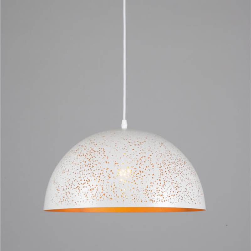 Etching Process Pendant Lamp - White