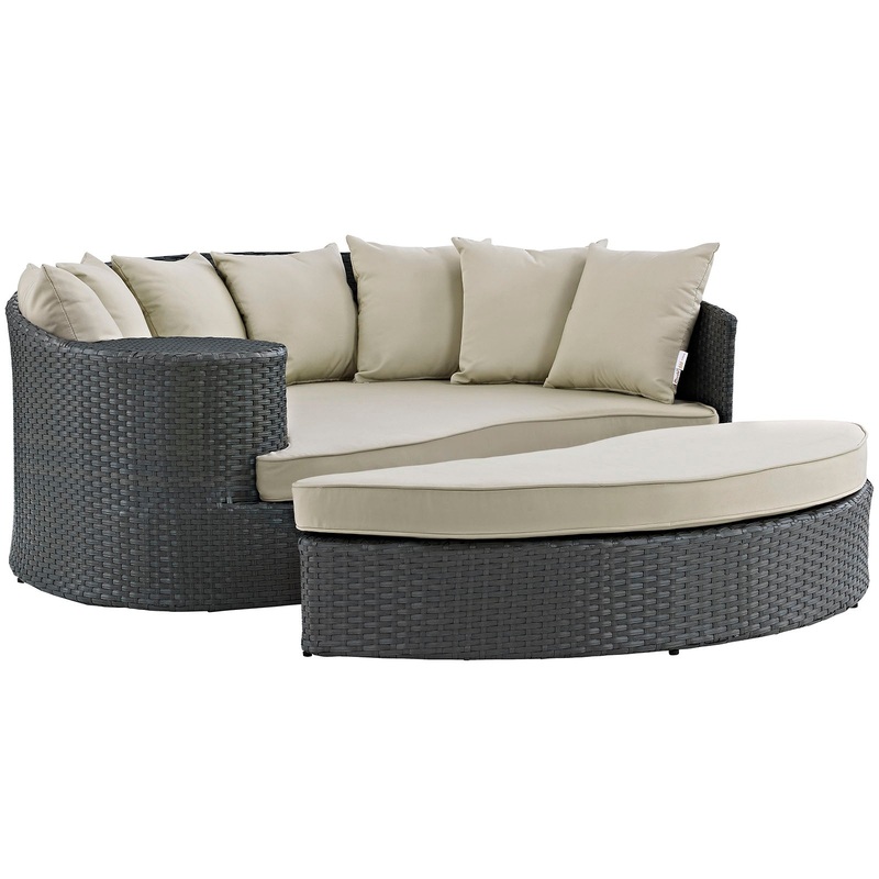 Modway Sojourn Outdoor Patio Sunbrella Daybed - EEI-1982 - EEI-1982