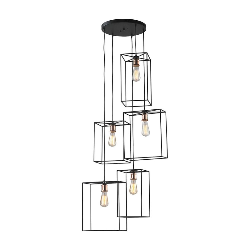 Dimond Lighting Box Pendant Cluster - D2735
