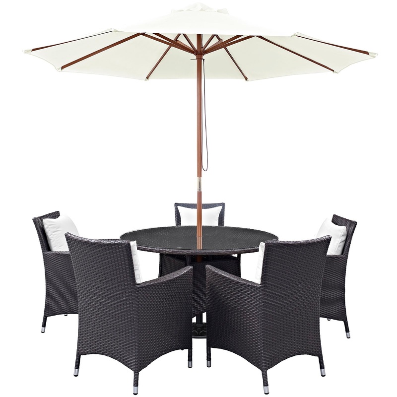 Modway Convene 7 Piece Outdoor Patio Dining Set - EEI-2193 - EEI-2193
