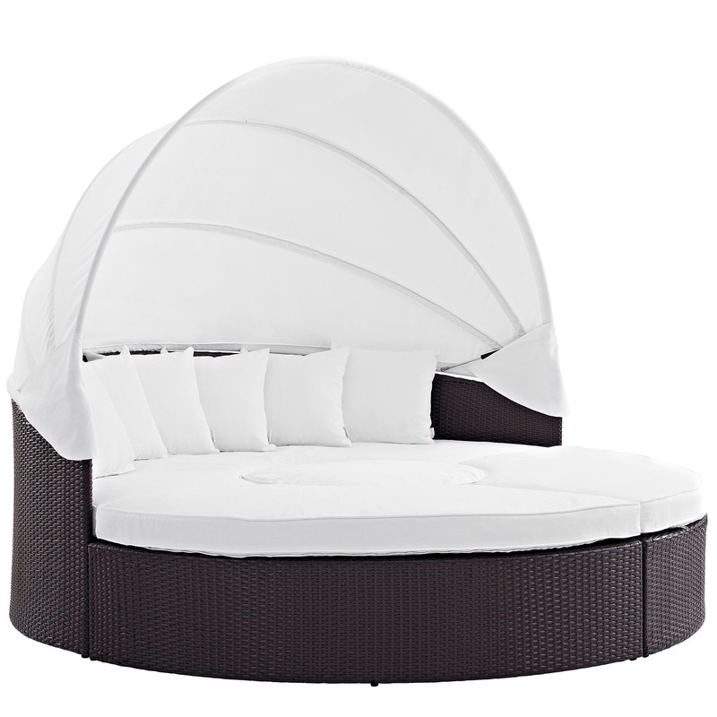 Modway Convene Canopy Outdoor Patio Daybed - EEI-2173 - EEI-2173