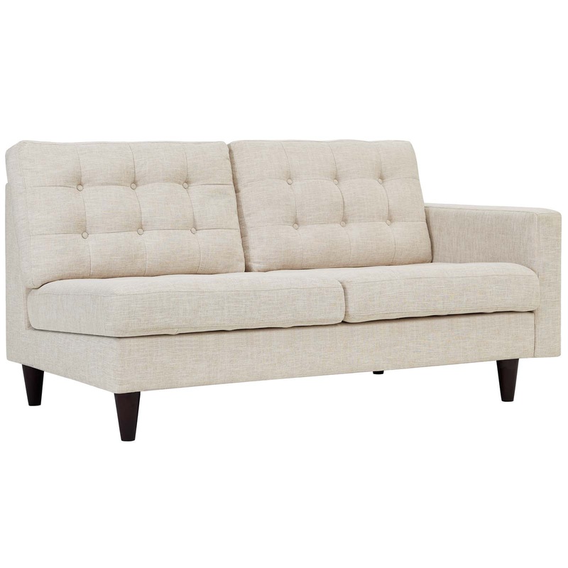 Modway Empress Right-Facing Upholstered Fabric Loveseat - EEI-2595