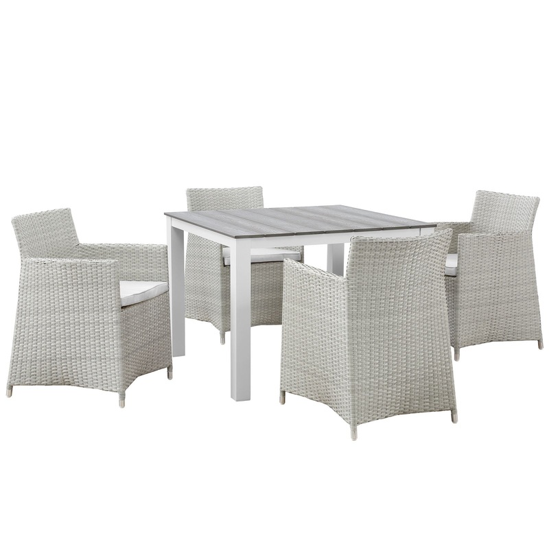 Modway Junction 5 Piece Outdoor Patio Dining Set - EEI-1744 - EEI-1744
