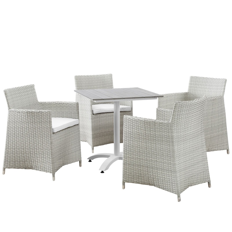 Modway Junction 5 Piece Outdoor Patio Dining Set - EEI-1760 - EEI-1760