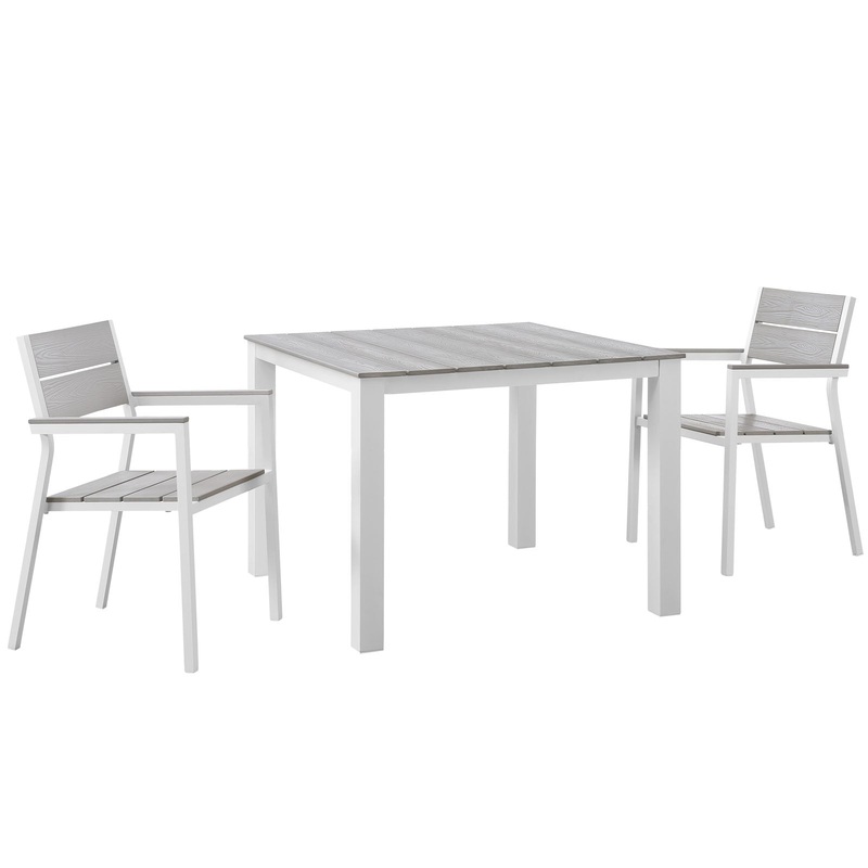 Modway Maine 3 Piece Outdoor Patio Dining Set - EEI-1743 - EEI-1743