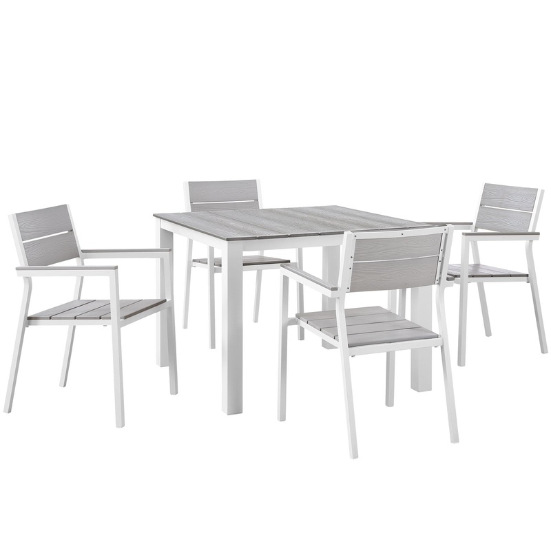 Modway Maine 5 Piece Outdoor Patio Dining Set - EEI-1745 - EEI-1745