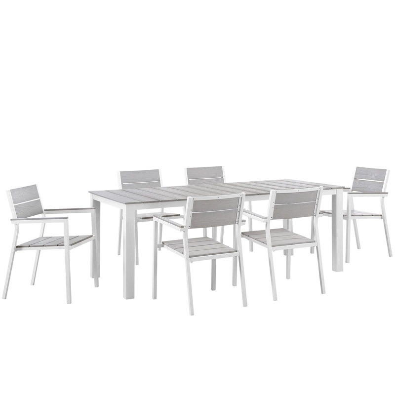 Modway Maine 7 Piece Outdoor Patio Dining Set - EEI-1751 - EEI-1751