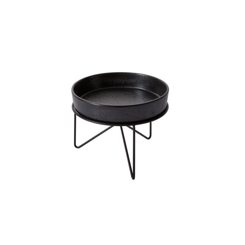 Encino Tray with Stand 10"x 7.75" By Accent Decor