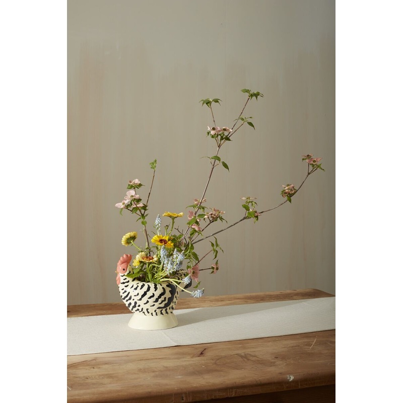 Henny Pot 6.5"x 9.5"x 8.75" By Accent Decor