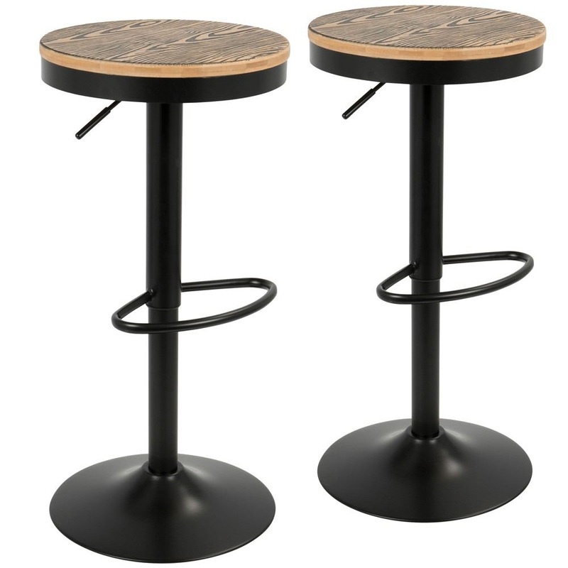 LumiSource Dakota Barstool - Set of 2