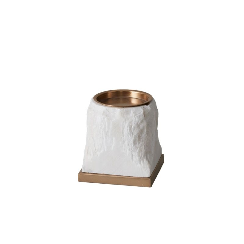 Plymouth Candleholder 5"x 4.75" By Accent Decor