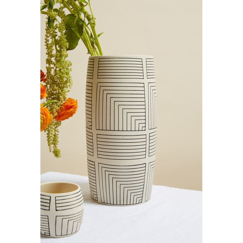 Sequence Vase 6.5"x 14" By Accent Decor