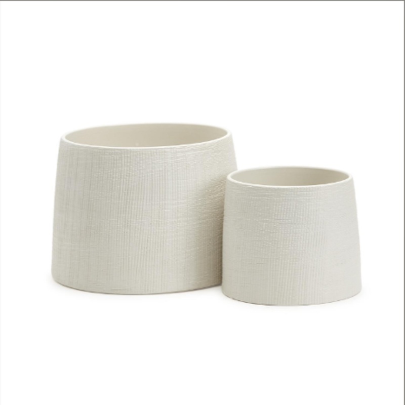 Hand Carved Planter Set Of 4 By Tozai Home