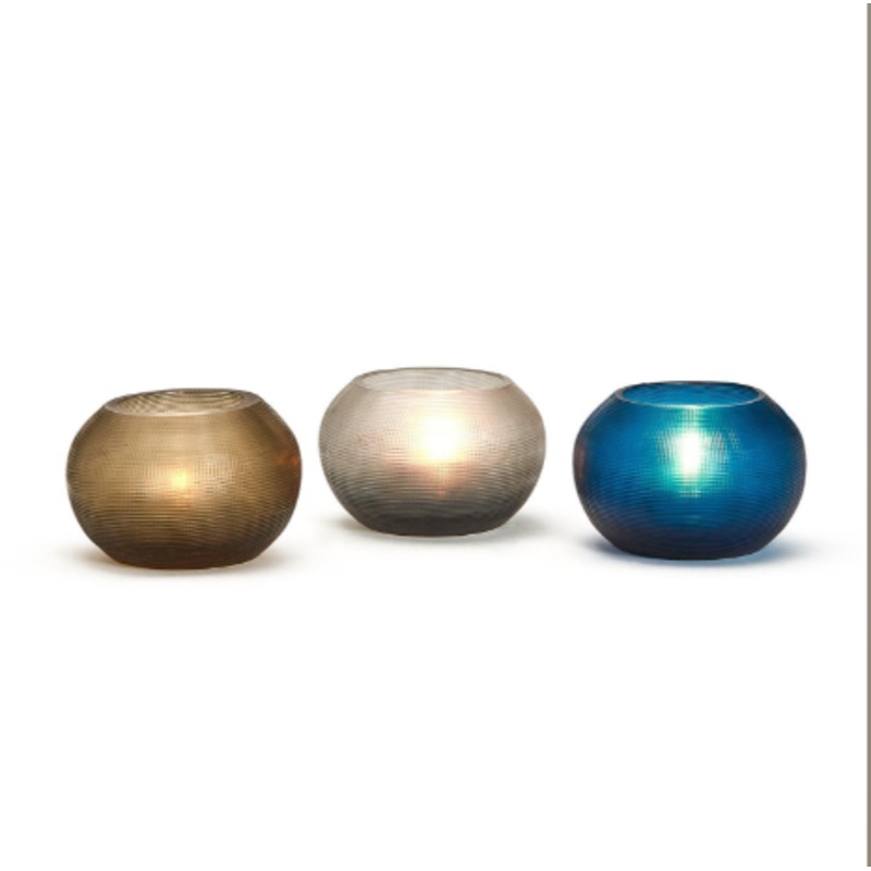 Handcrafted Glass Votives Set Of 12 By Tozai Home