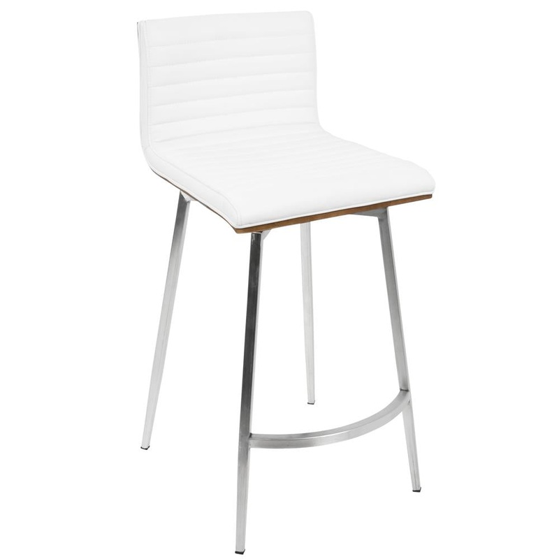 LumiSource Mason Swivel Counter Stool - Set of 2