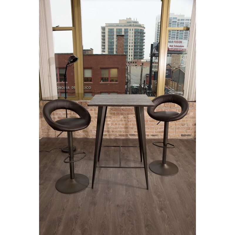 LumiSource Metro Barstool - Set of 2