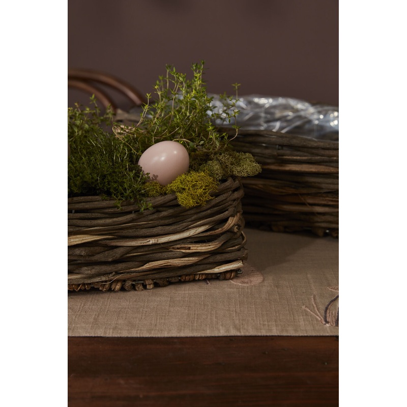 Salla Basket 20"x 7.75"x 4.75" By Accent Decor