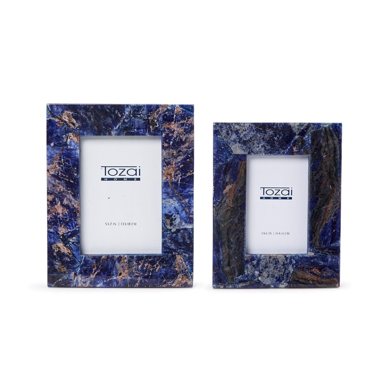 Sodalite Photo Frame Set Of 4 By Tozai Home