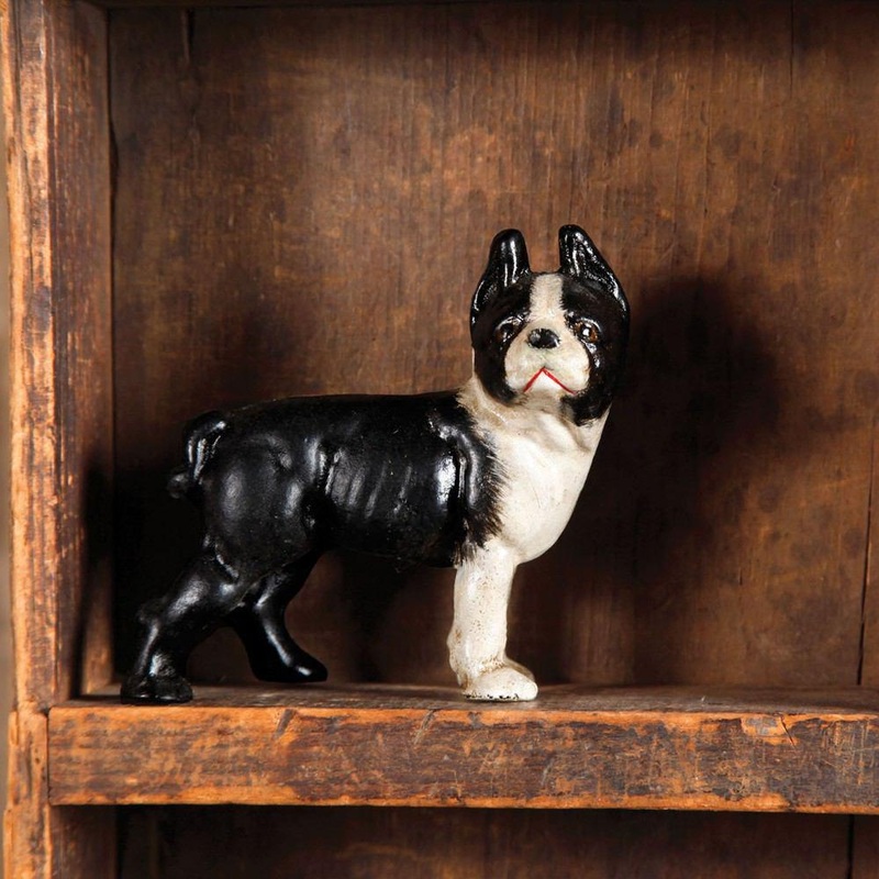 Tyson the Boston Terrier - Cast Iron - Set Of 2 By HomArt